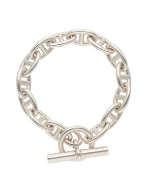 Hermes Chaine D'ancre GM Silver Bracelet